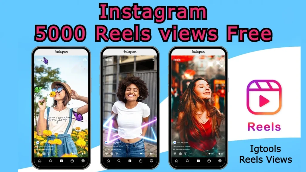 Instagram 5000 Reels views Free